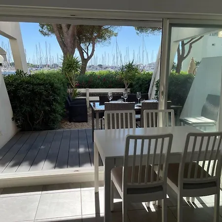 Apartment T2 Cabine, 50m Plage, Terrasse&jardin, Piscine&tennis, Port Camargue - Fr-1-731-57